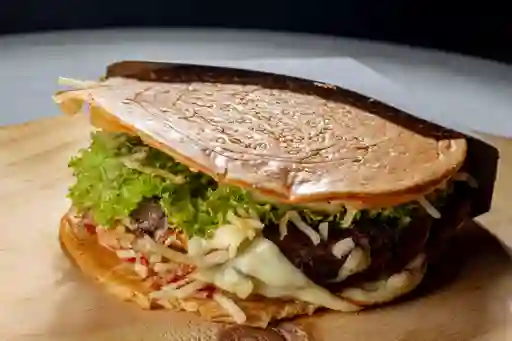 Aplastado de Carne de Hamburguesa