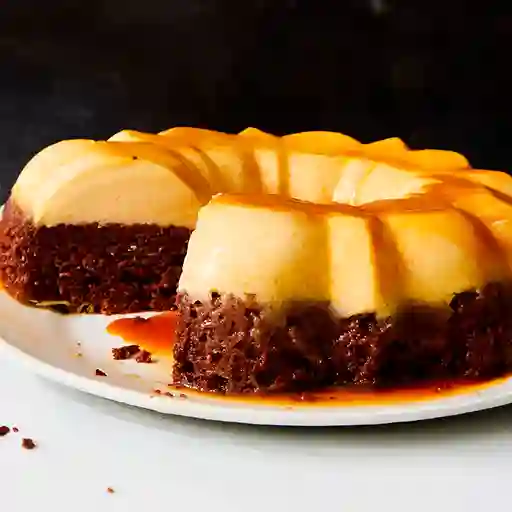 Postre Chocoflan