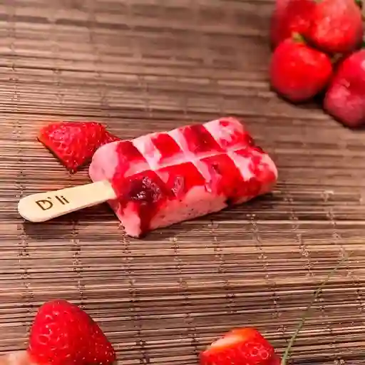 Helado de Fresa