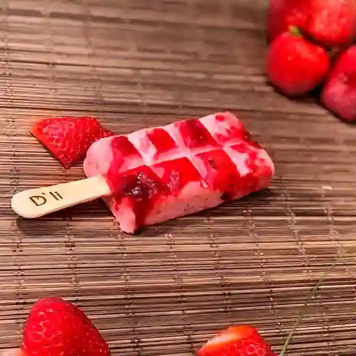 Helado de Fresa Sin Azúcar