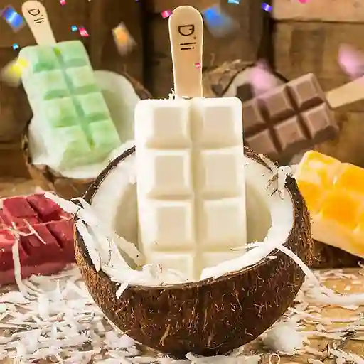 Helado con Limonada de Coco