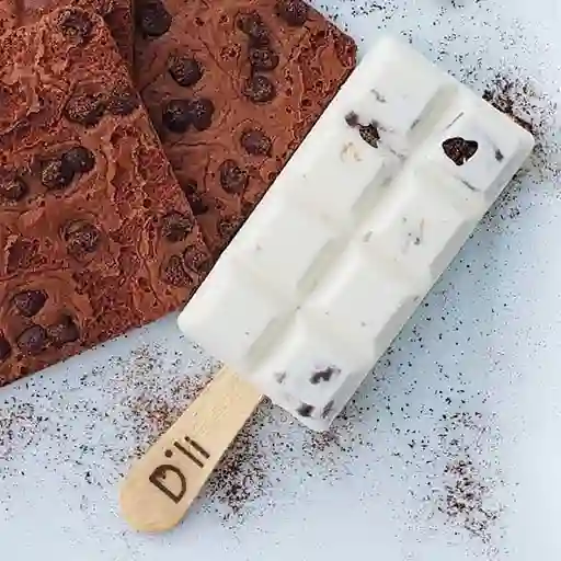 Helado de Vainilla y Brownie