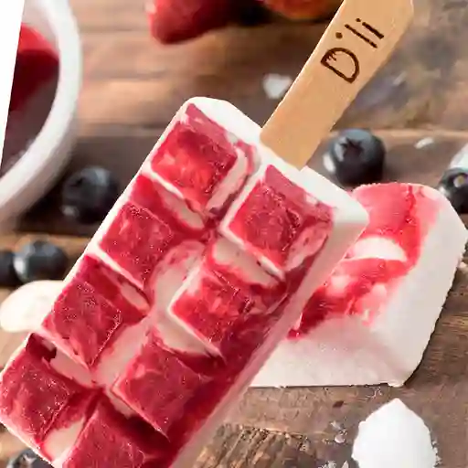 Helado con Yogur de Frutos Rojos