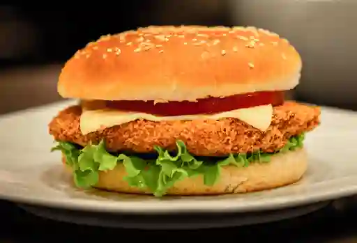 Hamburguesa de Pechuga al Carbón