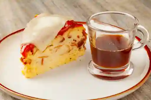 Flan de Almojábana