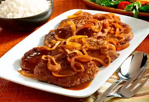 Bistec Encebollado