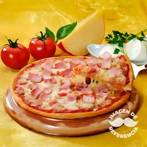 Pizza Jamón y Queso