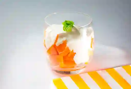 Papaya con Crema