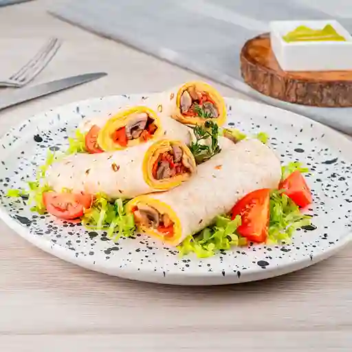 Wrap de Pollo y Queso