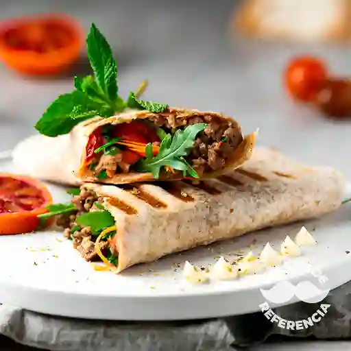 Wrap de Carne y Queso