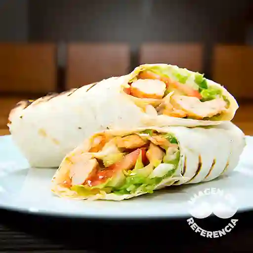 Wrap de Pollo y Vegetales