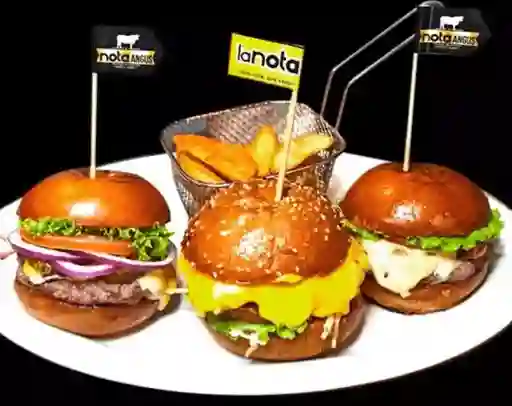 Trio Burger Angus