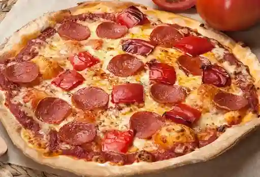 Pizza Salami y Peperoni