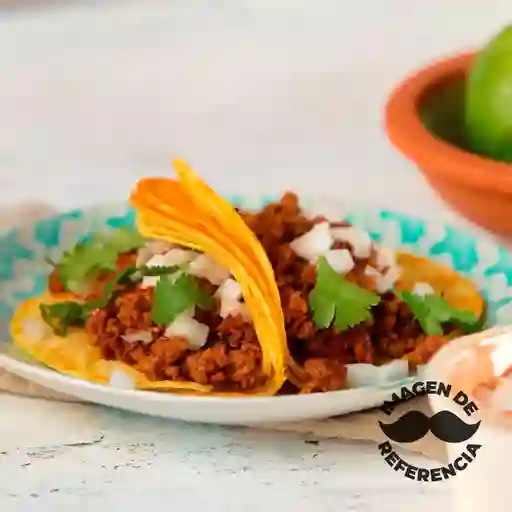 Taco de Chorizo Santarrosano