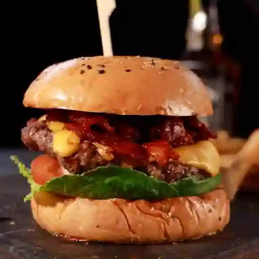 Jack Daniel Bacon Cheeseburger