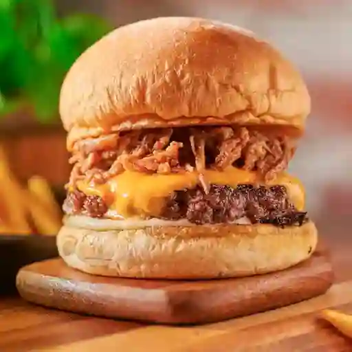 Pulled BBQ Burger