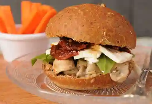 Sándwich Vegetariano con Papa