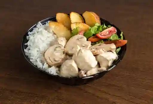 Bowl Pollo Champiñones