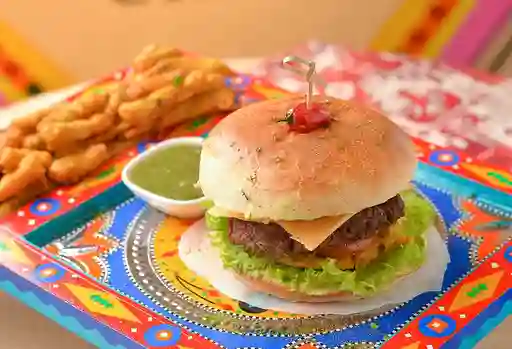 Tandoori Beef Burger