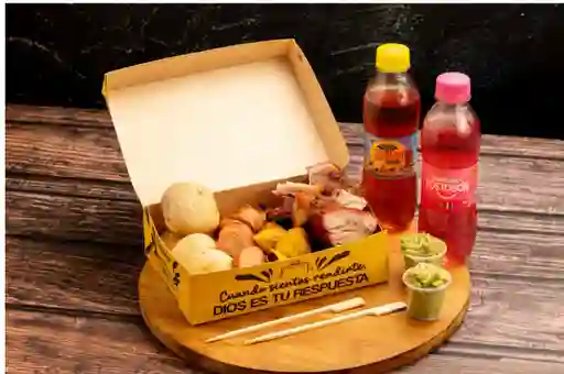 Picada Personal con Chicarrón.