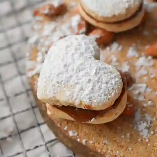 Alfajor con Trocitos de Almendras