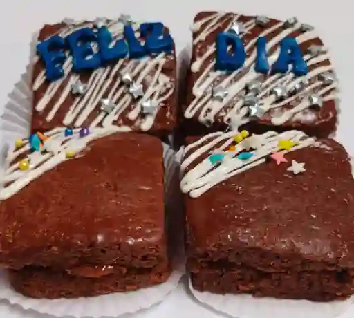 Brownie Rellenos de Arequipe X 4 Und