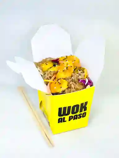 Wok Pollo a la Naranja