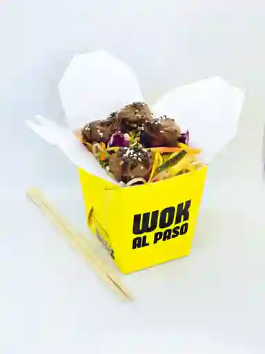 Wok Tallarín Costilla