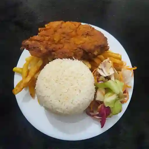 Bandeja Pollo Broaster