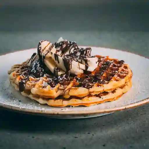 Waffle con Frutas