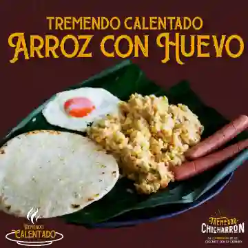 Tremendo Calentado de Arroz con Huevo