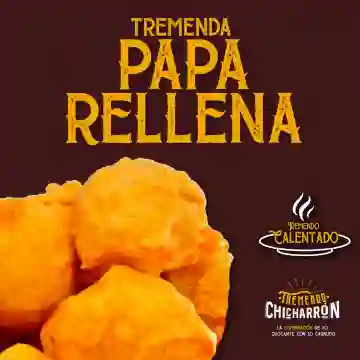 Tremenda Papa de Chicharrón y Carne