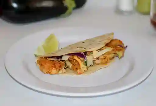 Taco de Camarón Rebozado