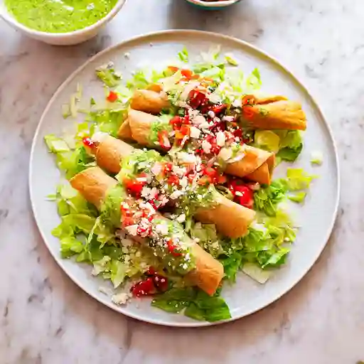 Flautas de Pollo