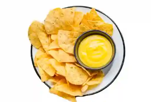 Nachos + Queso Cheddar