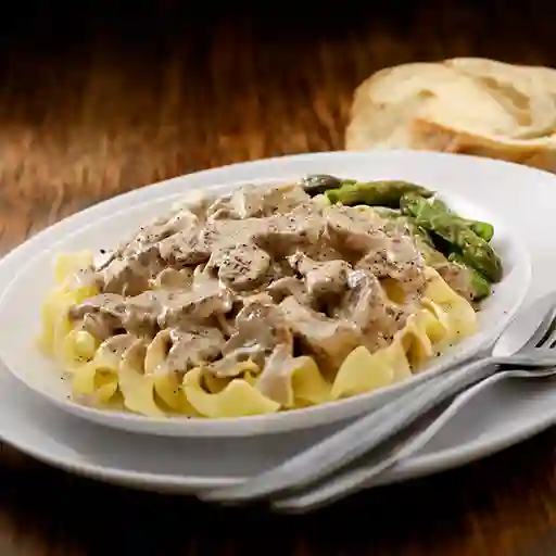 Pasta Stroganoff