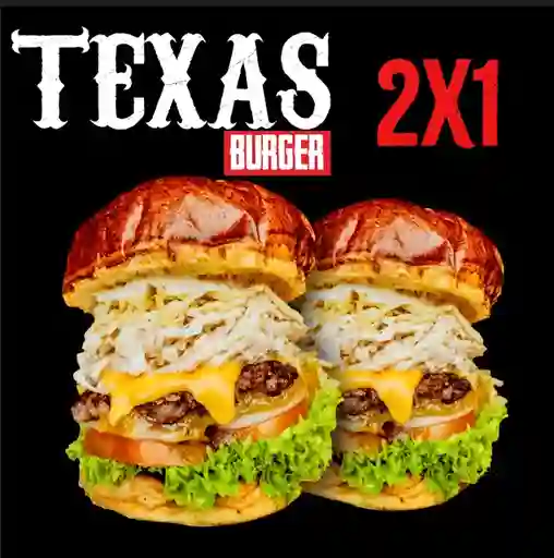 Texas Burguer 2x1