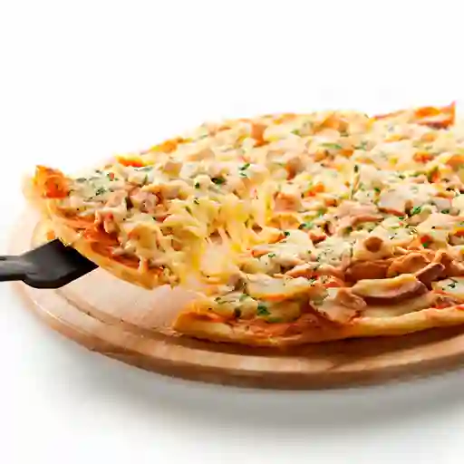 Pizza Jamón y Pollo