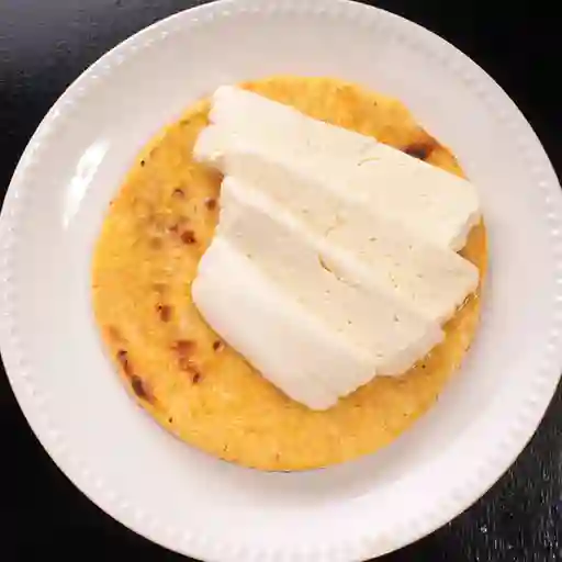 Arepa con Quesito y Matequilla