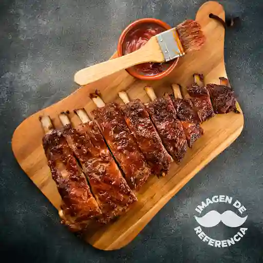 Costilla de Cerdo Carbón Teriyaki