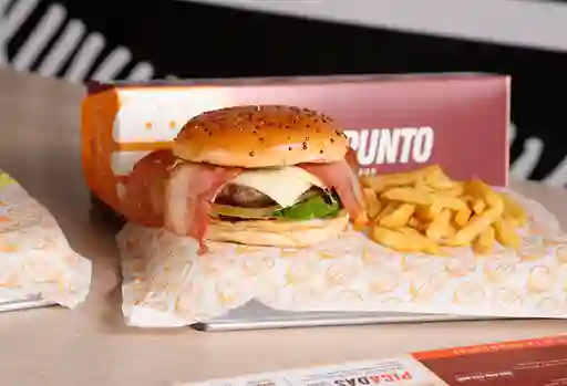 Hamburguesa de Queso y Tocineta