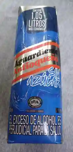 Aguardiente Sin Azúcar Litro