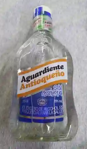 Aguardiente Sin Azúcar 375ml