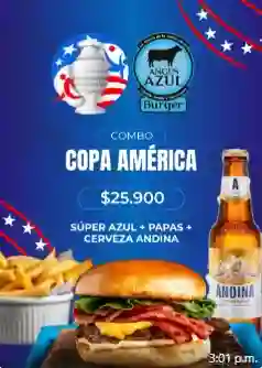 Super Azul+ Papas+ Cerveza Andina