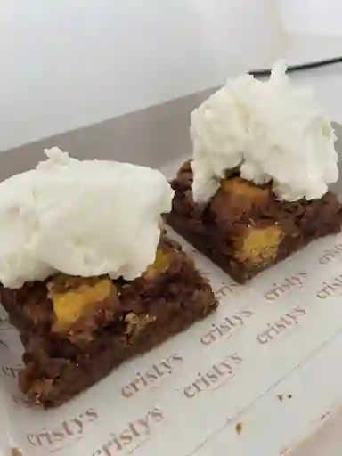 Brownie Colombia X2 con Helado