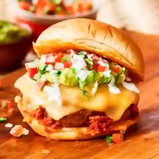 Hamburguesa Mexicana