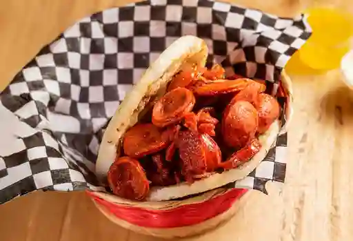 Arepa con Chorizo