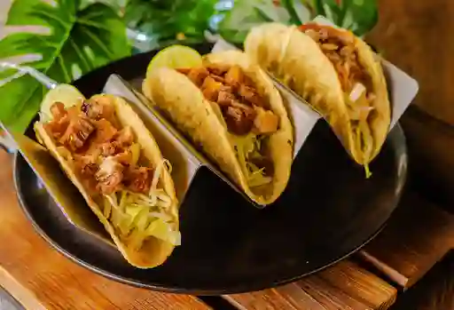 Tacos de Chicharrón