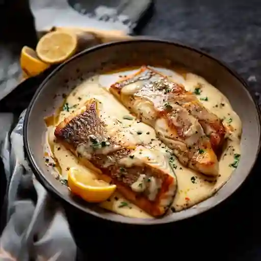 Pescado Blanco con Zanahoria Glaceadas