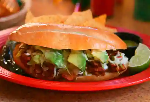 Torta Birria de Res